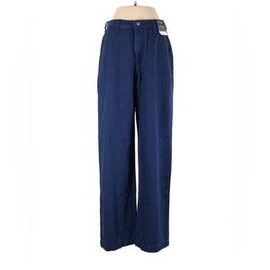 Abercrombie & Fitch Curve Love Ultra Wideleg Midrise Jeans (Size 27 Long)